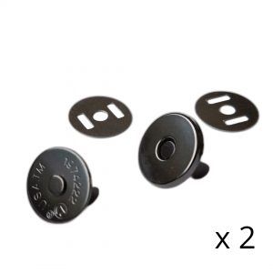 Cierres magnéticos para bolsos metal