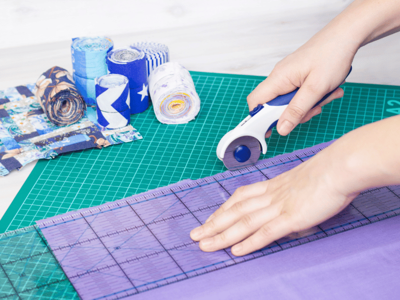 patchwork, regla, costura
