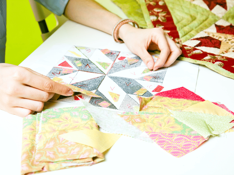 patchwork geometría
