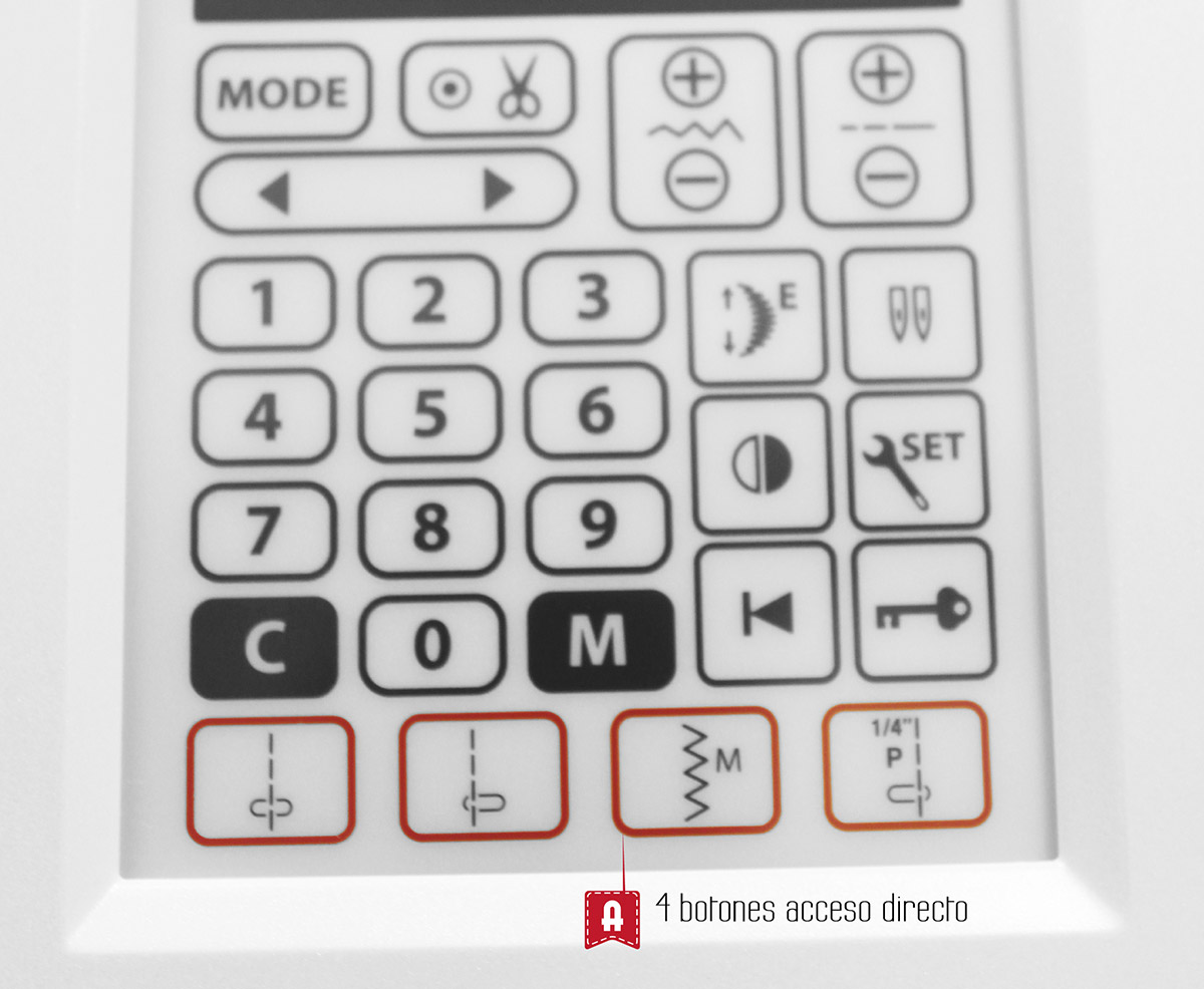 Máquina de coser Alfa 8200 Plus Horizon - Imagen 6