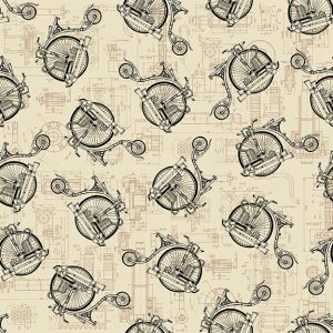 Tela Bicicletas vintage Alternative Age - Tulipatch