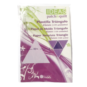 Plantillas de papel para Patchwork Triángulo - Tulipatch