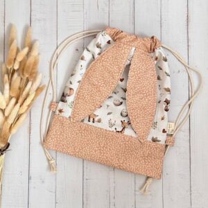 Kit Mochila con orejitas - Tulipatch