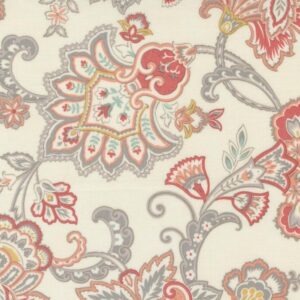 Tela Floral marfil Sandalwood Moda. Tulipatch