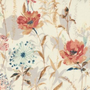 Tela Jardín marfil Sandalwood Moda - Tulipatch