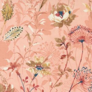 Tela Jardín rosa Sandalwood Moda - Tulipatch