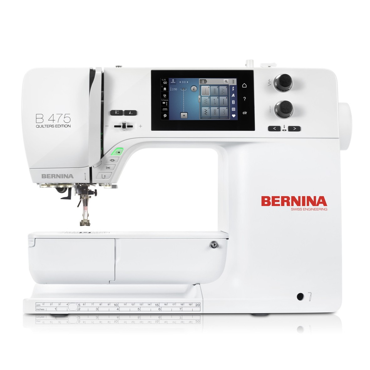 Máquina de coser Bernina 475 Quilters Edition - Tulipatch