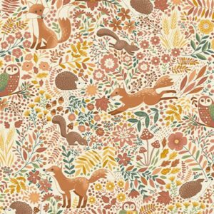 Tela Wild Wood Hello Autumn - Tulipatch