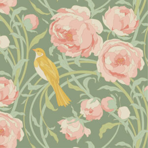 Tela Tilda Cora Sage Songbird - Tulipatch