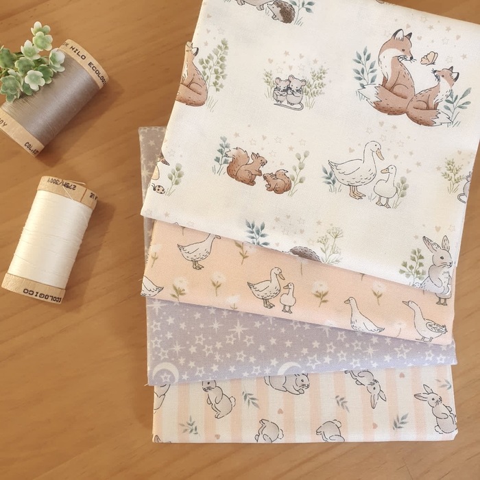 pack telas little ones - Tulipatch