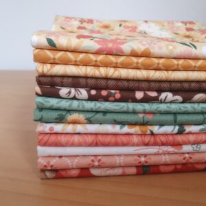 Pack telas maple and marigolds fat eight Tulipatch