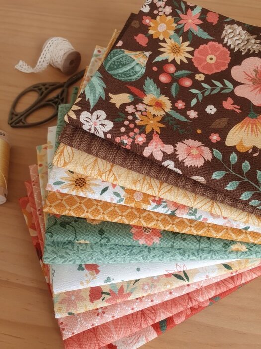 Pack Telas Maple & Marigolds 50 cm Tulipatch