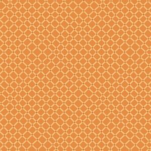 Tela Lattice Geo naranja Maple & Marigolds - Tulipatch