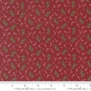 Tela Candy Canes Gingerbread Lane - Tulipatch