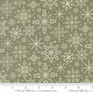 Tela Christmas Snowflake Gingerbread Lane - Tulipatch