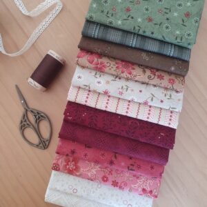 Pack Telas Hearth & Home Fat quarter 50x110cm - Tulipatch