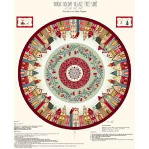 Panel Tree Skirt Nordic Holiday Village - Tulipatch