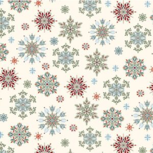 Tela Snowflakes Nordic Holiday Village - Tulipatch