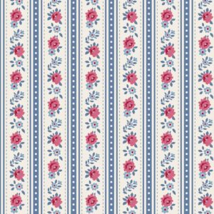 Tela Tilda Agnes Blue Village Life Tulipatch