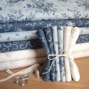 Pack Telas Breathtaking Blues Moda - Tulipatch