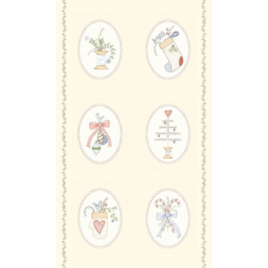 Panel Plumcute Christmas - Tulipatch