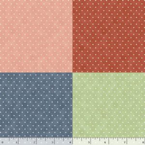 Panel Tela Topitos Plumcute Christmas - Tulipatch