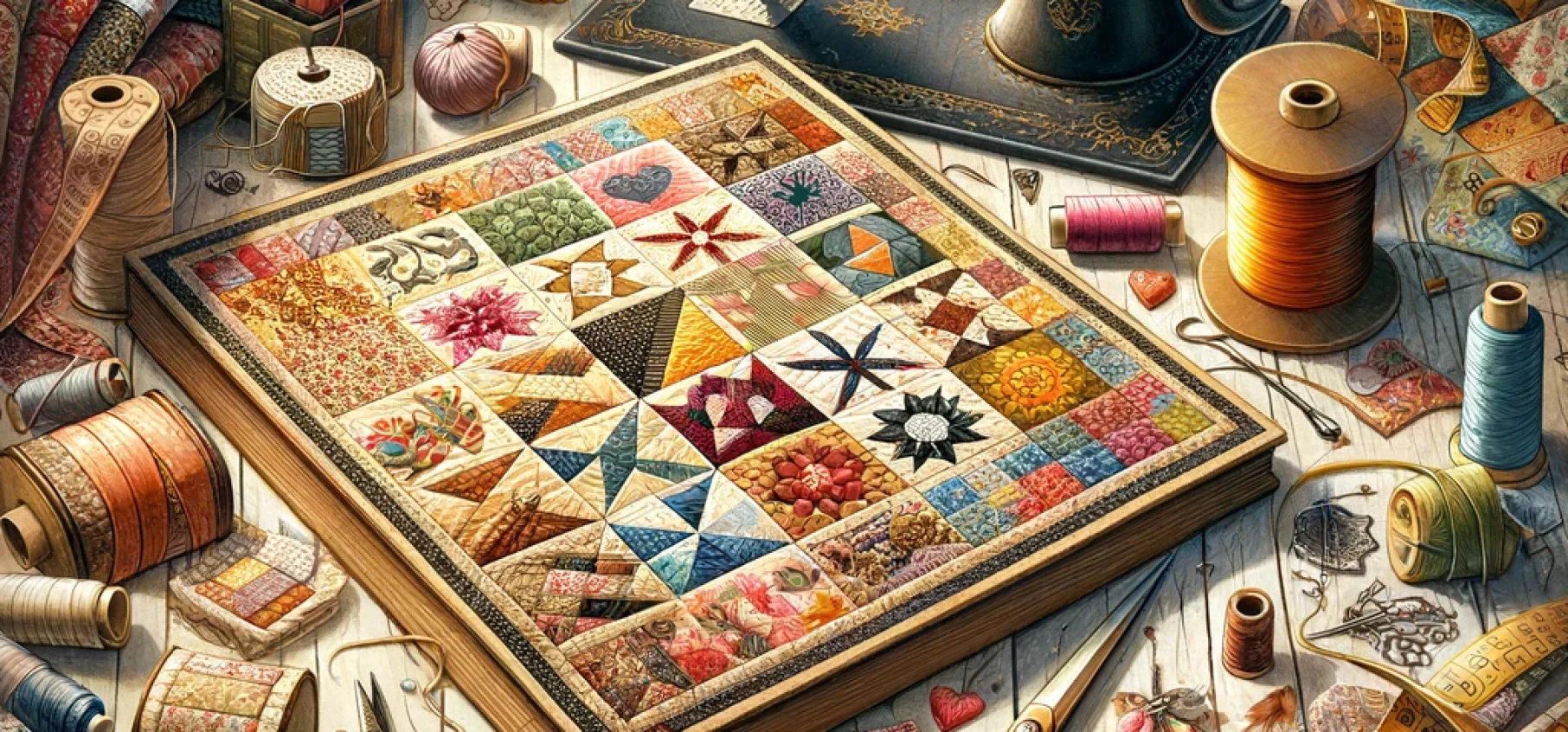 Patchwork Quilt: Un Viaje a través de la Historia y las Técnicas ...